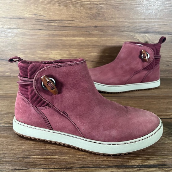 L.L. BEAN Mountainside Leather Boots High Top Sneakers Women’s Size 8 Shoes - Picture 10 of 10